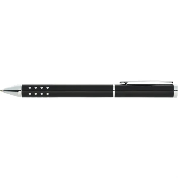 Twist action pen writes in black ink... from ASI 66887 PCNA / Leeds