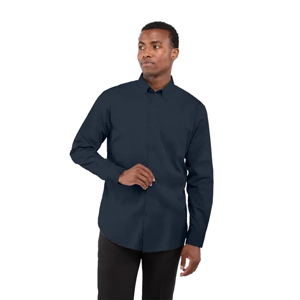 Men's long-sleeve woven dress shirt with left-chest pocket.... from ASI 66887 PCNA / Trimark