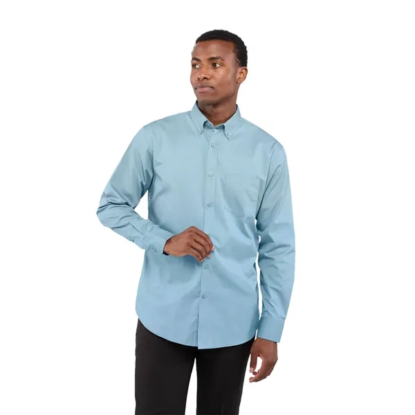 Men's long-sleeve woven dress shirt with left-chest pocket.... from ASI 66887 PCNA / Trimark