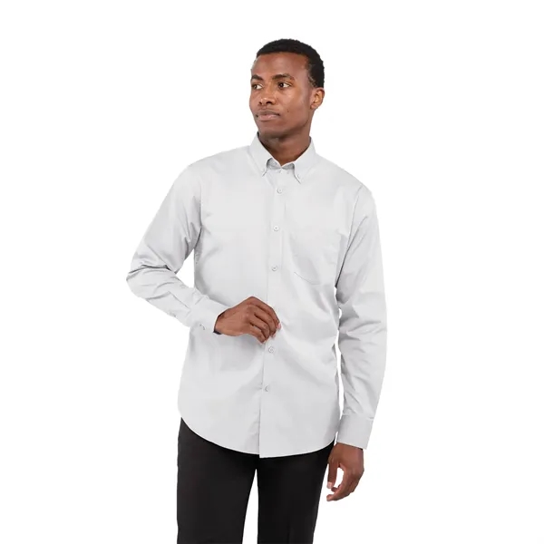 Men's long-sleeve woven dress shirt with left-chest pocket.... from ASI 66887 PCNA / Trimark
