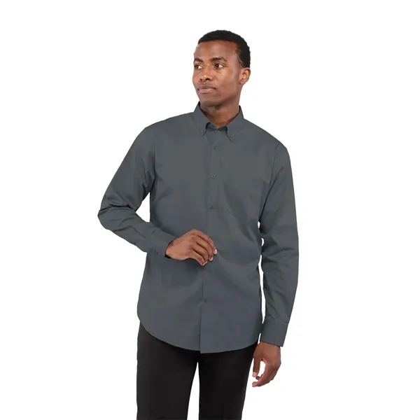 Men's long-sleeve woven dress shirt with left-chest pocket.... from ASI 66887 PCNA / Trimark