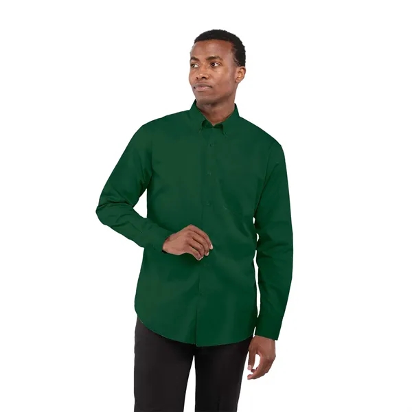 Men's long-sleeve woven dress shirt with left-chest pocket.... from ASI 66887 PCNA / Trimark