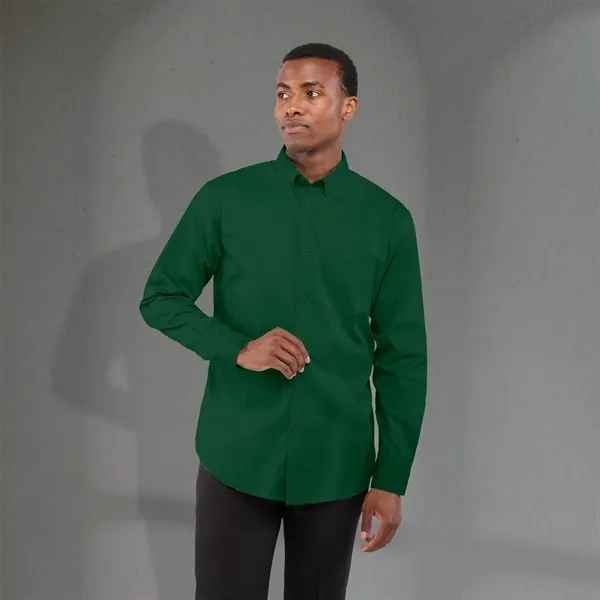 Men's long-sleeve woven dress shirt with left-chest pocket.... from ASI 66887 PCNA / Trimark