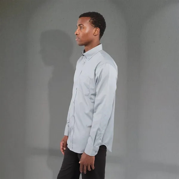 Men's long-sleeve woven dress shirt with left-chest pocket.... from ASI 66887 PCNA / Trimark