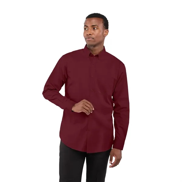Men's long-sleeve woven dress shirt with left-chest pocket.... from ASI 66887 PCNA / Trimark