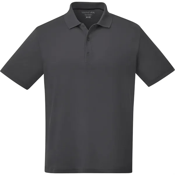 Men's short sleeve polo shirt with button placket and moisture wicking... from ASI 66887 PCNA / Trimark