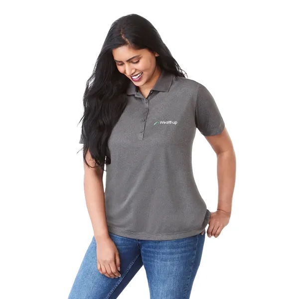Women's short sleeve polo with wicking finish, UV protection and snag-resistance.... from ASI 66887 PCNA / Trimark