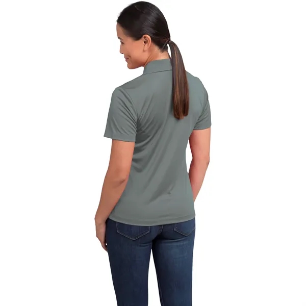 Women's short sleeve polo with wicking finish, UV protection and snag-resistance.... from ASI 66887 PCNA / Trimark