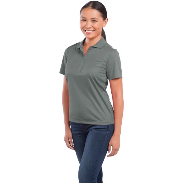 Women's short sleeve polo with wicking finish, UV protection and snag-resistance.... from ASI 66887 PCNA / Trimark