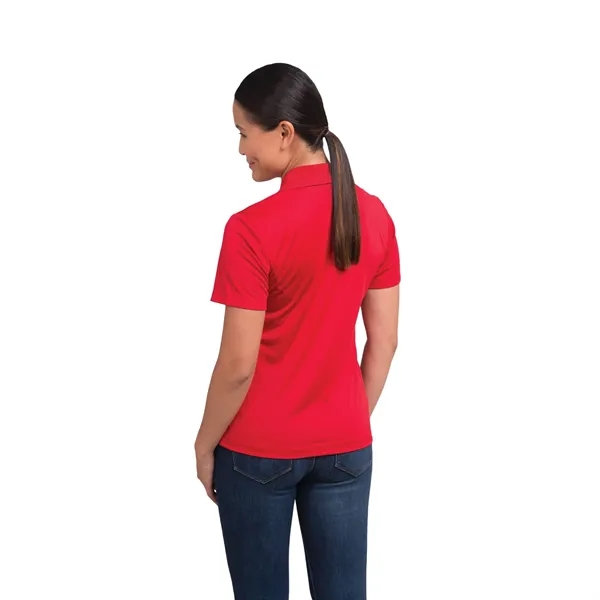 Women's short sleeve polo with wicking finish, UV protection and snag-resistance.... from ASI 66887 PCNA / Trimark