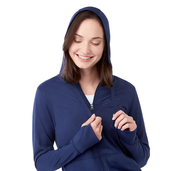 Women's LAVAR Eco Knit Full Zip Hoody... from ASI 66887 PCNA / Trimark