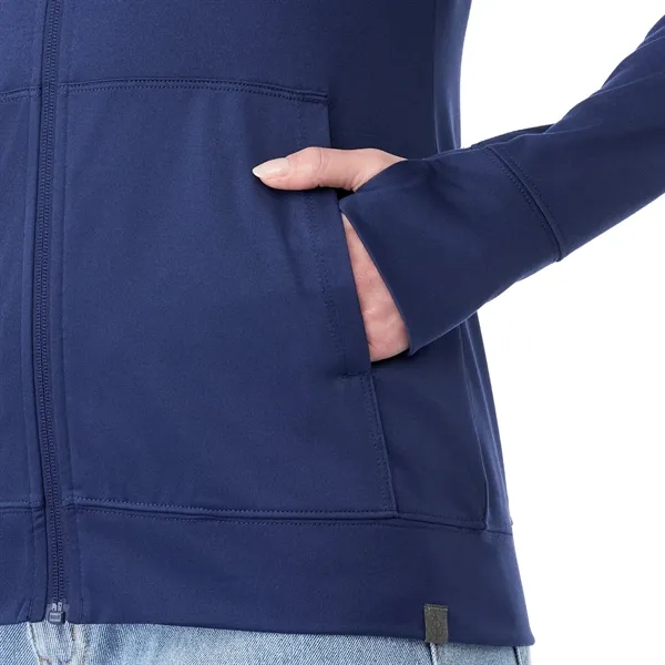 Women's LAVAR Eco Knit Full Zip Hoody... from ASI 66887 PCNA / Trimark
