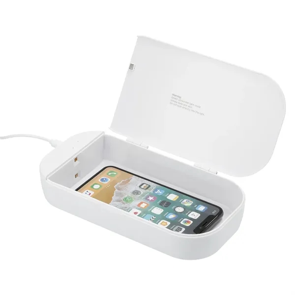 Desktop phone sanitizer.... from ASI 66887 PCNA / Bullet