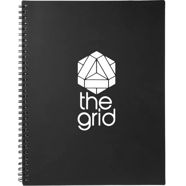 8,5" x 11" spiral bound notebook with 80 ruled white sheets... from ASI 66887 PCNA / Bullet