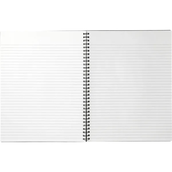 8,5" x 11" spiral bound notebook with 80 ruled white sheets... from ASI 66887 PCNA / Bullet