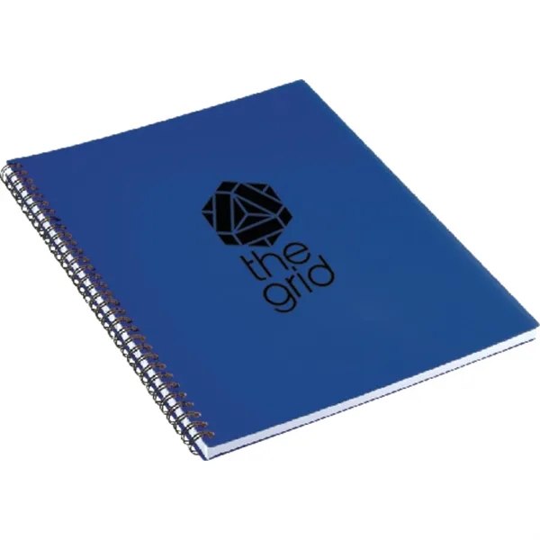 8,5" x 11" spiral bound notebook with 80 ruled white sheets... from ASI 66887 PCNA / Bullet