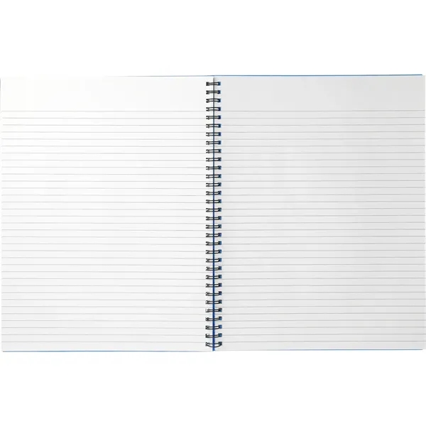 8,5" x 11" spiral bound notebook with 80 ruled white sheets... from ASI 66887 PCNA / Bullet