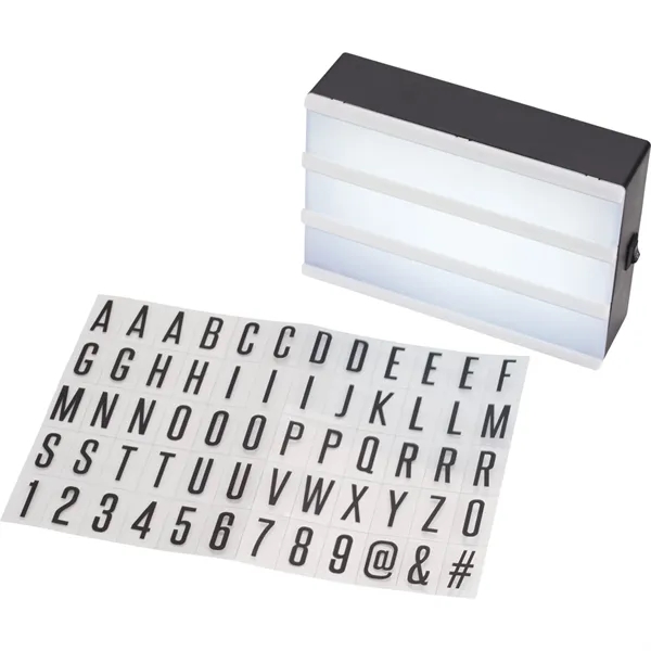 1.5" x 4" x 6" message box that lights up with... from ASI 66887 PCNA / Bullet