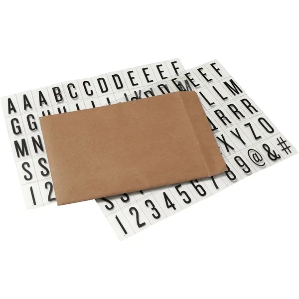 Letters for Cinema Light Box-Small... from ASI 66887 PCNA / Bullet