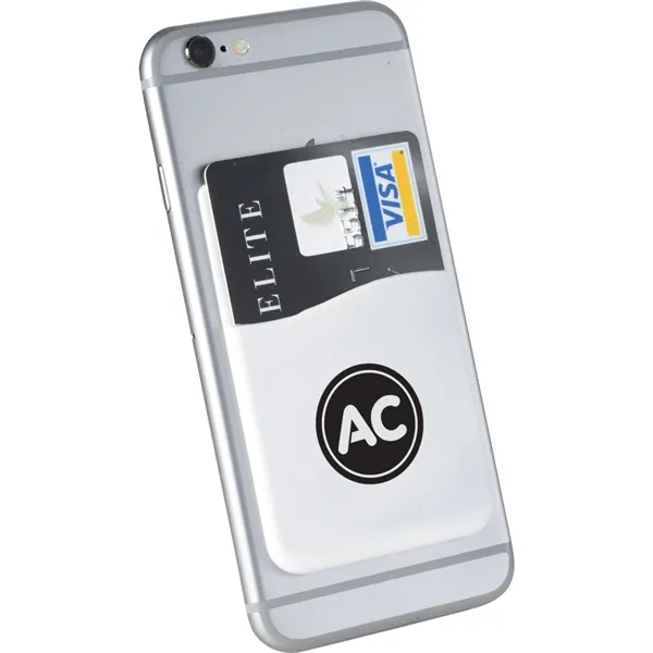 Silicone phone wallet with adhesive backing.... from ASI 66887 PCNA / Bullet
