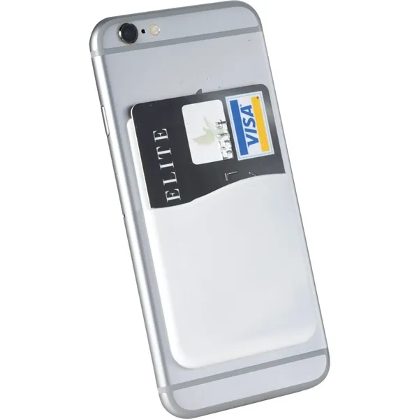 Silicone phone wallet with adhesive backing.... from ASI 66887 PCNA / Bullet