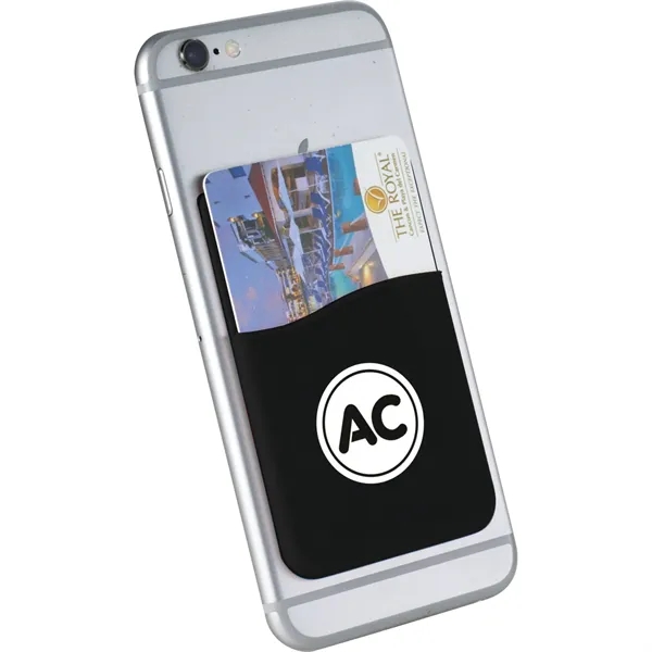 Silicone phone wallet with adhesive backing.... from ASI 66887 PCNA / Bullet