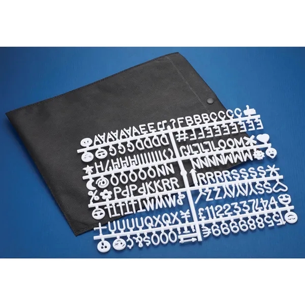 13" x 11" pouch with letters for display boards... from ASI 66887 PCNA / Bullet