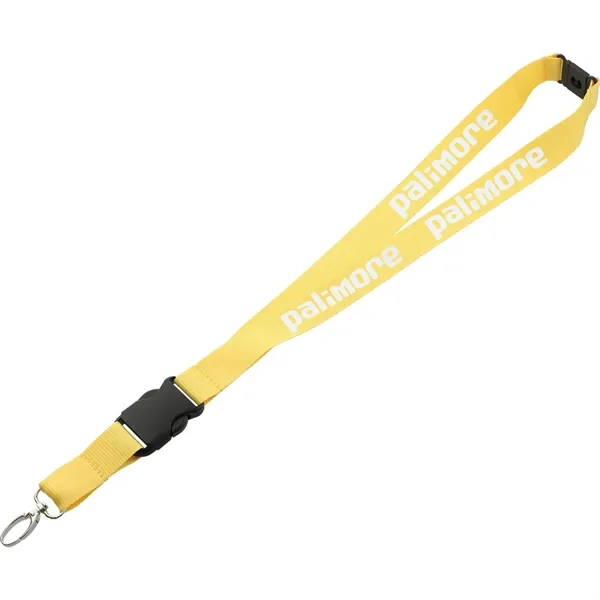 20" x 1" lanyard with breakaway neck clip and detachable plastic... from ASI 66887 PCNA / Bullet