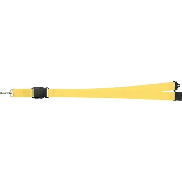 20" x 1" lanyard with breakaway neck clip and detachable plastic... from ASI 66887 PCNA / Bullet