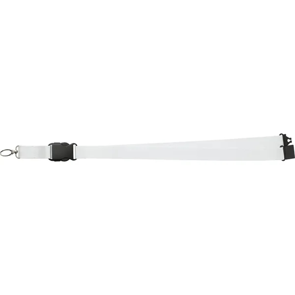 20" x 1" lanyard with breakaway neck clip and detachable plastic... from ASI 66887 PCNA / Bullet