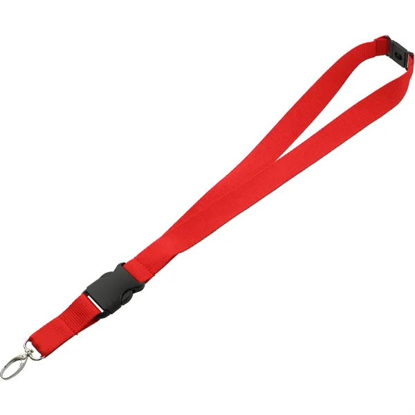 20" x 1" lanyard with breakaway neck clip and detachable plastic... from ASI 66887 PCNA / Bullet