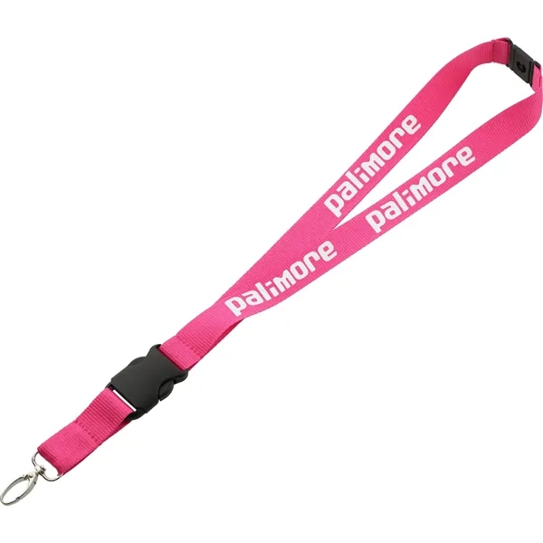 20" x 1" lanyard with breakaway neck clip and detachable plastic... from ASI 66887 PCNA / Bullet