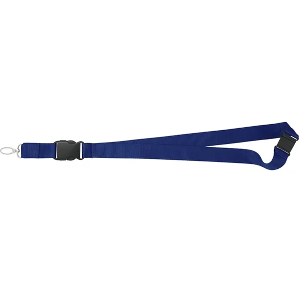20" x 1" lanyard with breakaway neck clip and detachable plastic... from ASI 66887 PCNA / Bullet