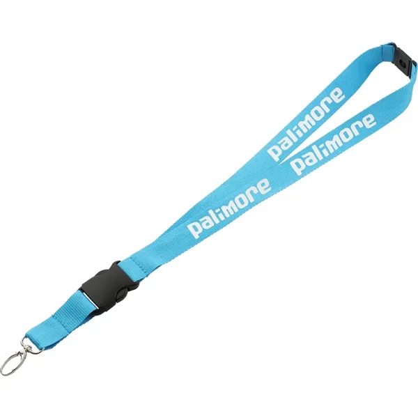 20" x 1" lanyard with breakaway neck clip and detachable plastic... from ASI 66887 PCNA / Bullet
