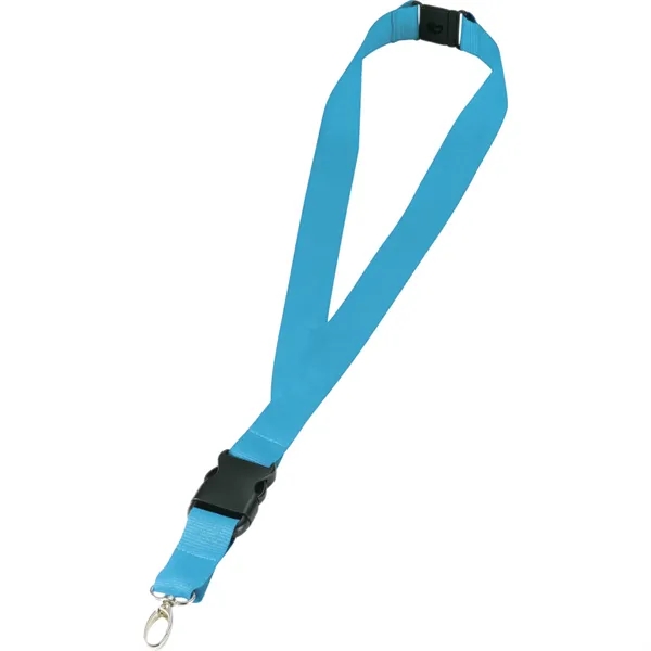 20" x 1" lanyard with breakaway neck clip and detachable plastic... from ASI 66887 PCNA / Bullet