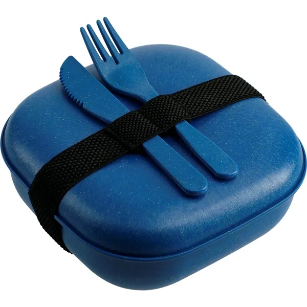 3" x 6.5" x 6.5" container with utensils... from ASI 66887 PCNA / Bullet