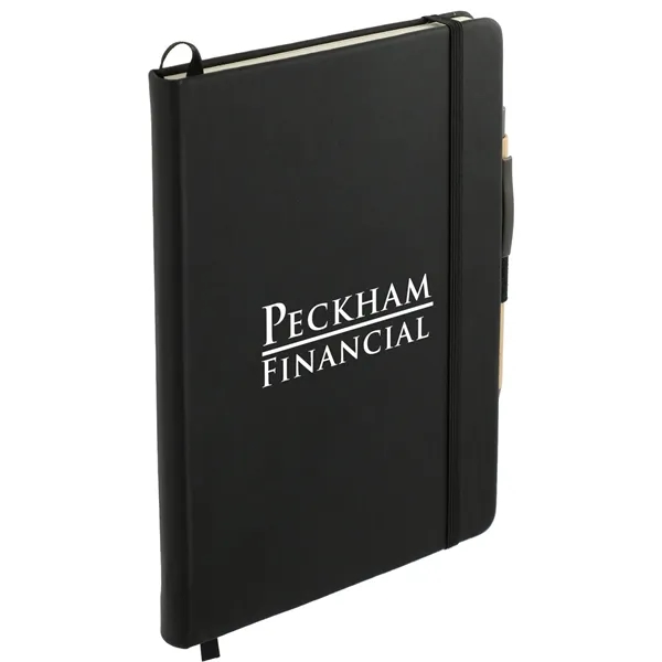 Leather bound journal with gel ballpoint.... from ASI 66887 PCNA / Leeds