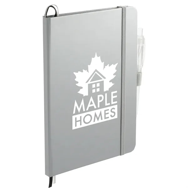 5.5" x 8.5" bound journal with 80 sheets of white lined... from ASI 66887 PCNA / Leeds