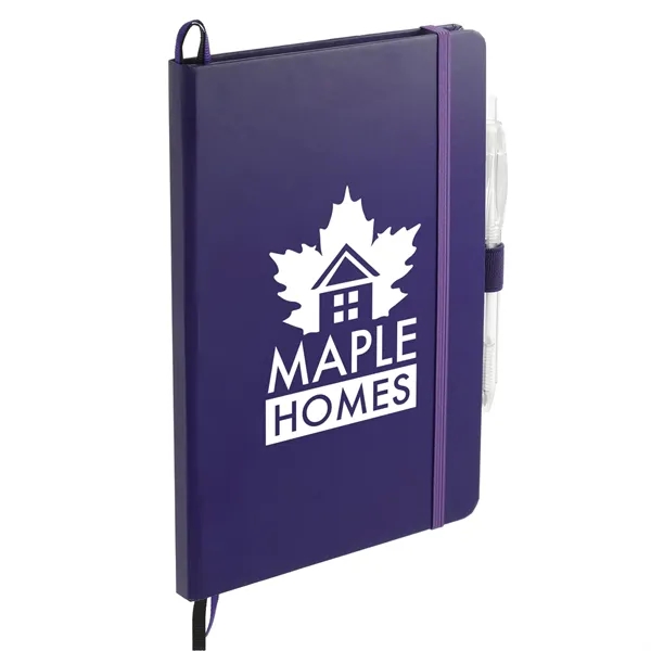 5.5" x 8.5" bound journal with 80 sheets of white lined... from ASI 66887 PCNA / Leeds