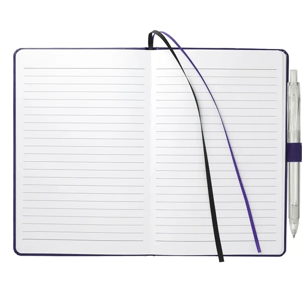 5.5" x 8.5" bound journal with 80 sheets of white lined... from ASI 66887 PCNA / Leeds
