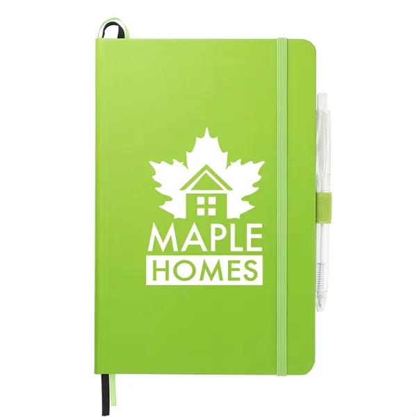 5.5" x 8.5" bound journal with 80 sheets of white lined... from ASI 66887 PCNA / Leeds