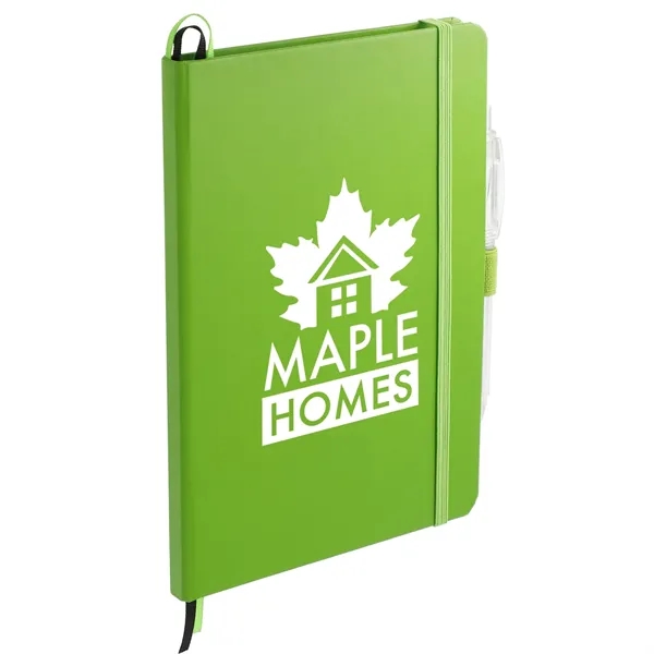 5.5" x 8.5" bound journal with 80 sheets of white lined... from ASI 66887 PCNA / Leeds