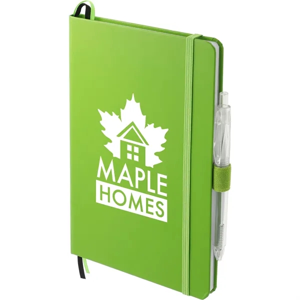 5.5" x 8.5" bound journal with 80 sheets of white lined... from ASI 66887 PCNA / Leeds