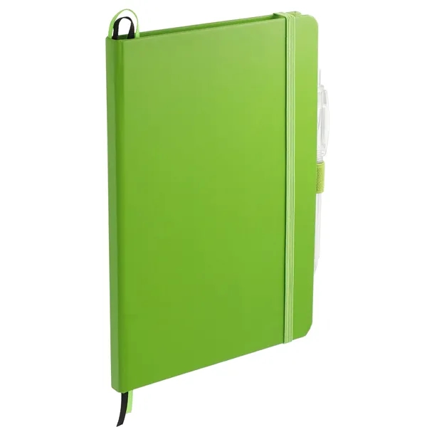 5.5" x 8.5" bound journal with 80 sheets of white lined... from ASI 66887 PCNA / Leeds