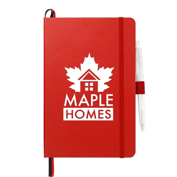 5.5" x 8.5" bound journal with 80 sheets of white lined... from ASI 66887 PCNA / Leeds