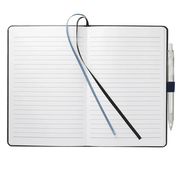 5.5" x 8.5" bound journal with 80 sheets of white lined... from ASI 66887 PCNA / Leeds