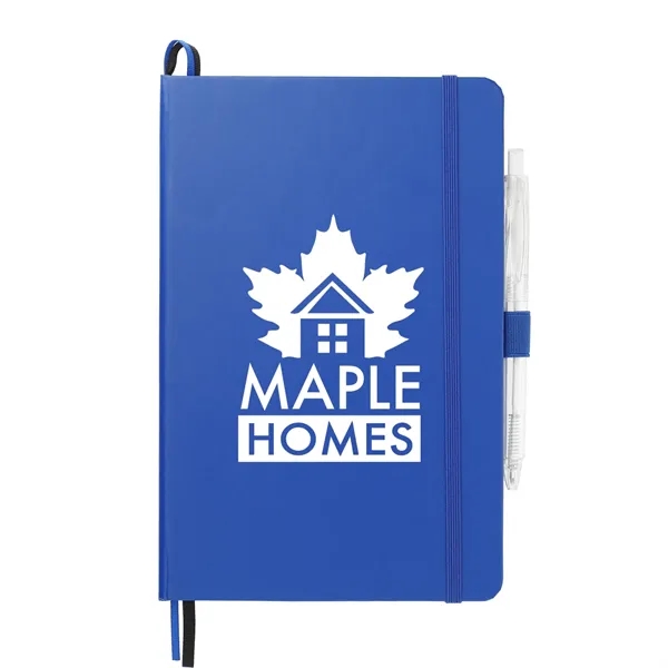 5.5" x 8.5" bound journal with 80 sheets of white lined... from ASI 66887 PCNA / Leeds