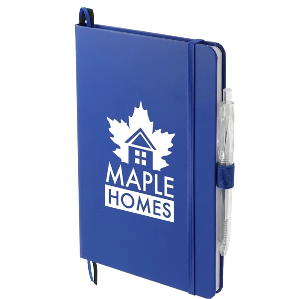 5.5" x 8.5" bound journal with 80 sheets of white lined... from ASI 66887 PCNA / Leeds