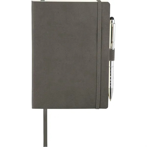Soft bound 5" x 7" journal with ballpoint/stylus pen and 80... from ASI 66887 PCNA / Leeds