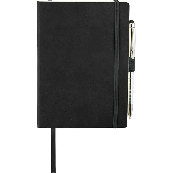 Soft bound 5" x 7" journal with ballpoint/stylus pen and 80... from ASI 66887 PCNA / Leeds